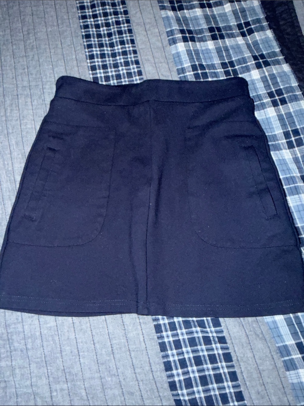 Forever 21 Black A-Line Mini Skirt
